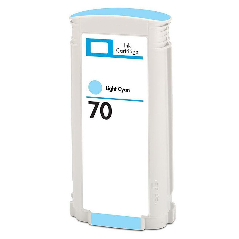 Cartucho HP 70 Compatible Cyan Light