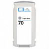 Cartucho HP 70 Compatible Gris Claro