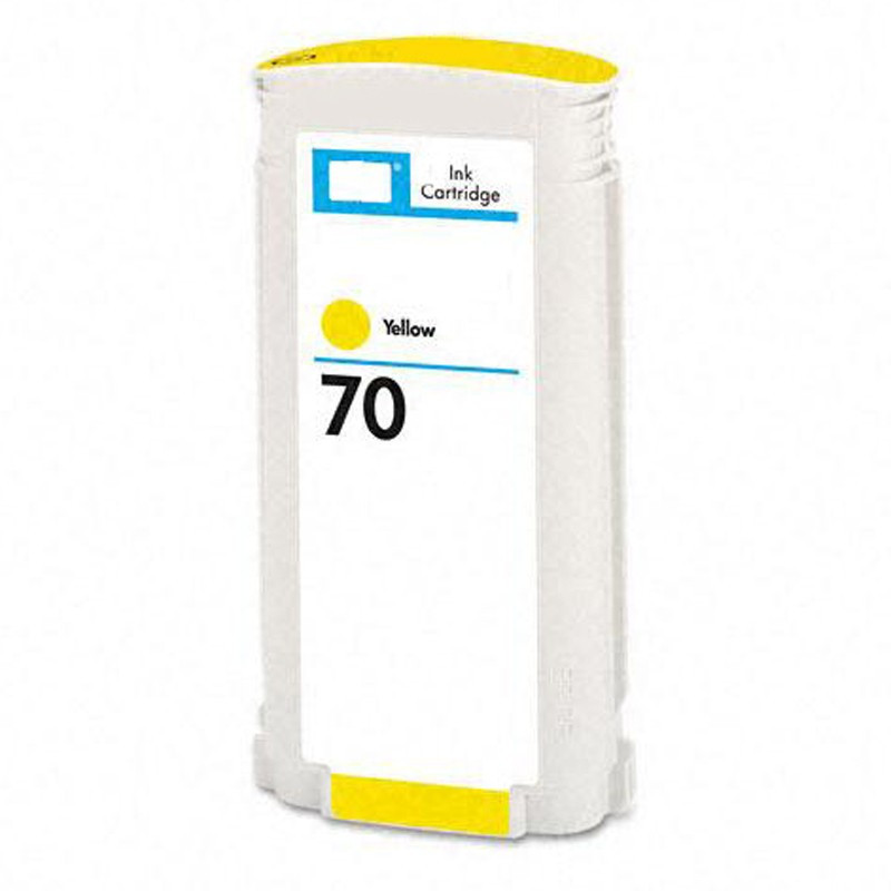 Cartucho HP 70 Compatible Amarillo