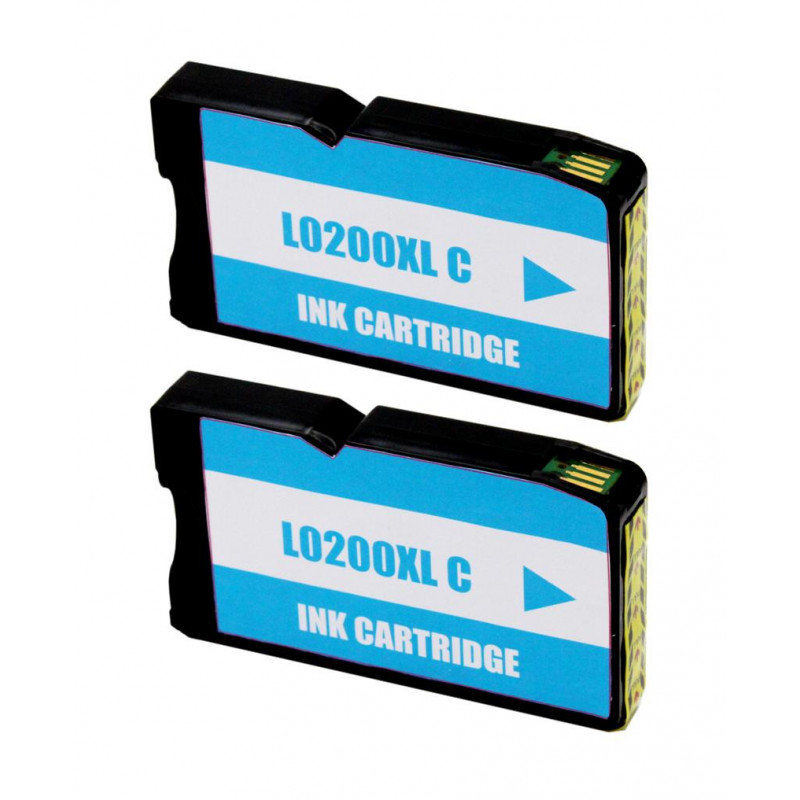 Cartucho Lexmark 200XL Compatible Cyan