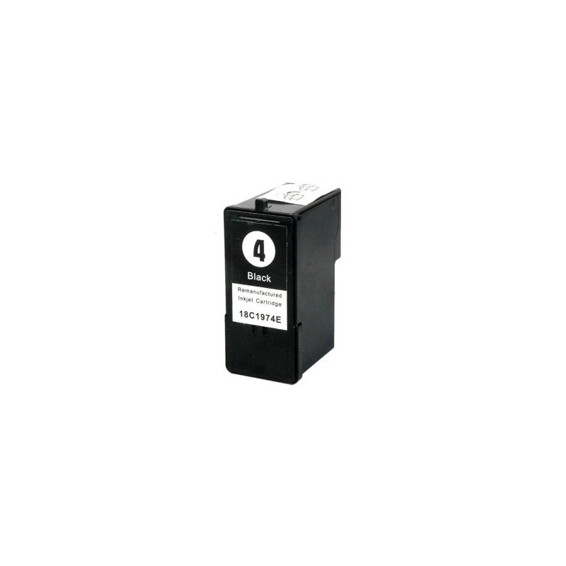 Cartucho Lexmark 4 Compatible Negro