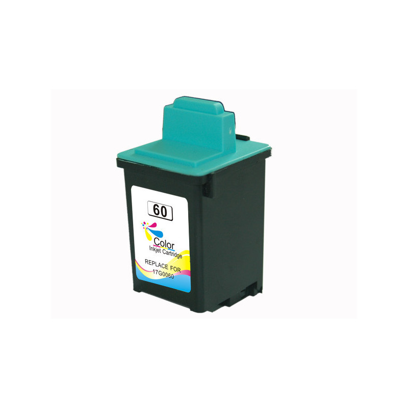 Cartucho Lexmark 60 Compatible Tricolor