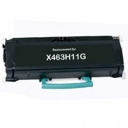 Tóner Lexmark E460 / E462 / X463 / X464 / X466 compatible Negro