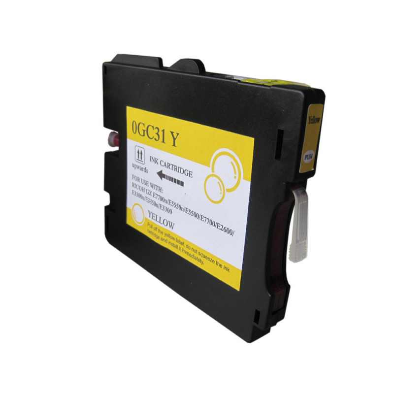 Cartucho Ricoh GC31Y Compatible Amarillo
