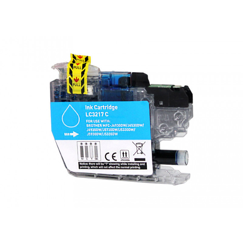 Cartucho Brother LC3217 Compatible Cyan