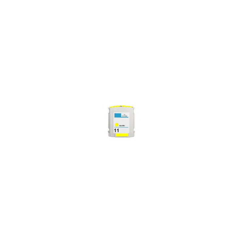 Cartucho HP 11 Compatible Amarillo