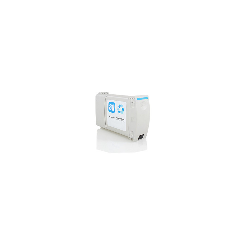 Cartucho HP 80 Compatible Cyan